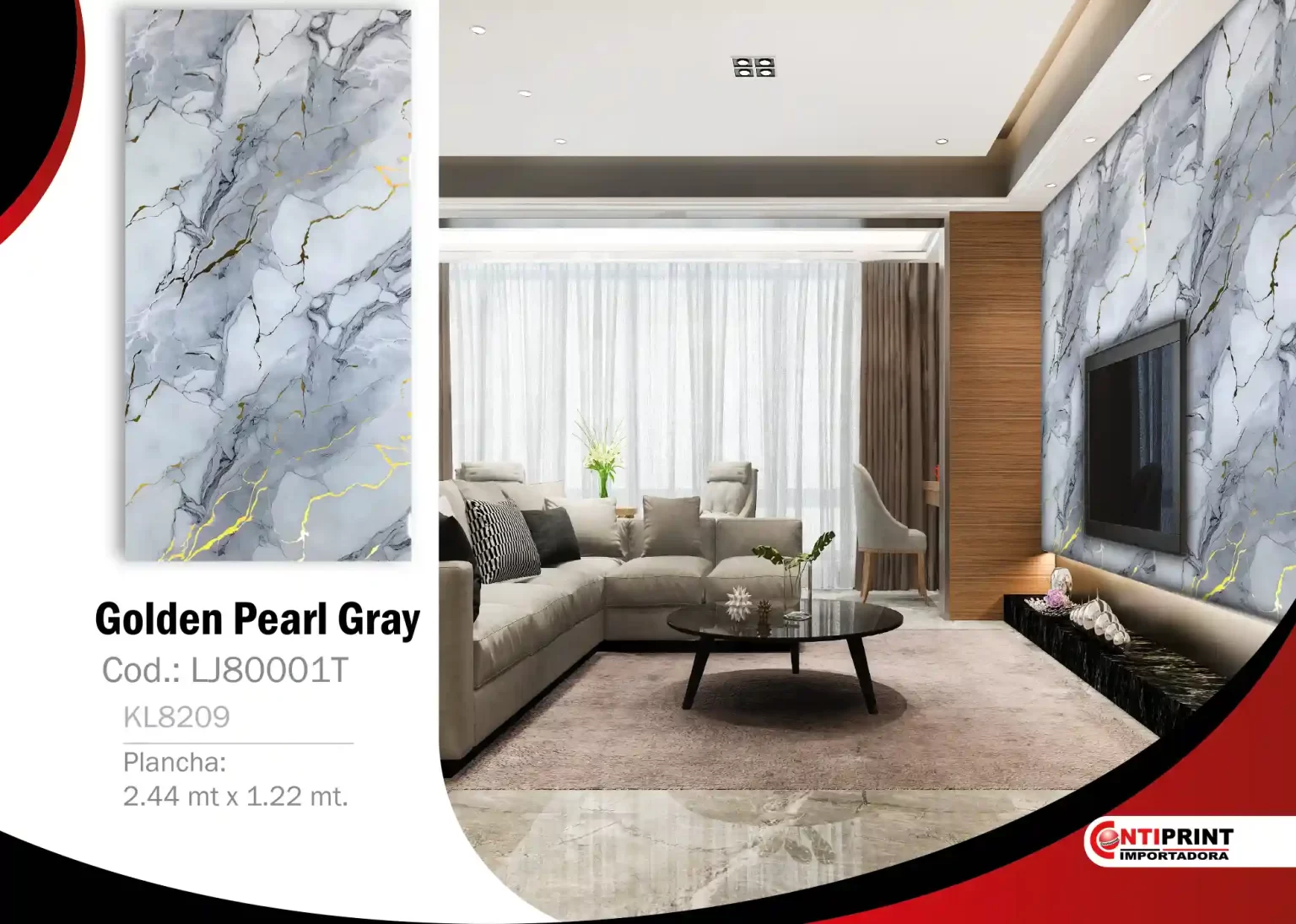 modelo golden pearl gray